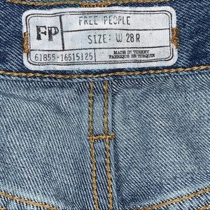 FREE PEOPLE Wide Leg Crop Jean